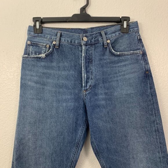 Agolde Jamie High Rise Classic Jeans Tapered Ankle - Picture 2 of 12